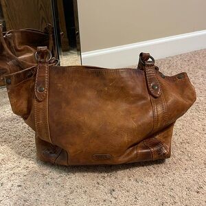 Frye brown leather bag